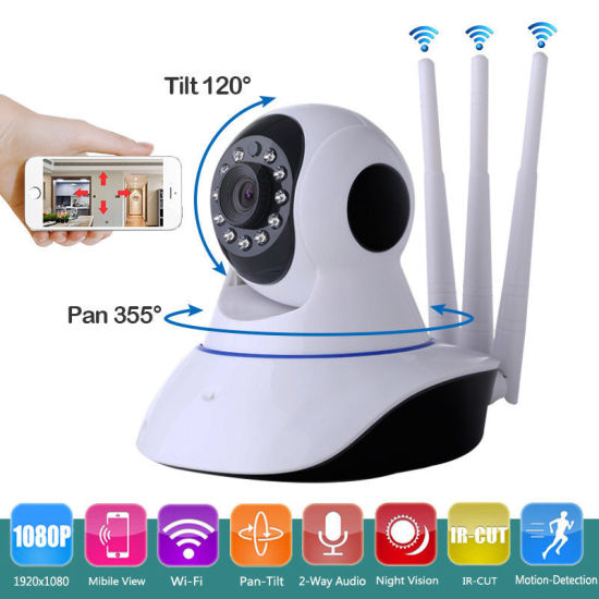 WI-FI IP камера со три антени